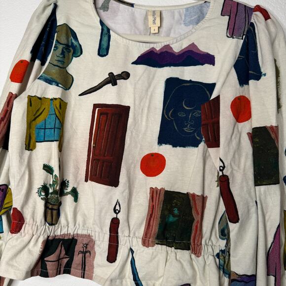 Samantha Pleet Cloud Shirt in Dreaming Print - Picture 6 of 13